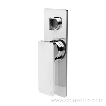 Chrome Concealed Shower Mixer Body with 2 Output